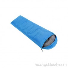 Blue Large Single Sleeping Bag Warm Soft Adult Waterproof Camping Hiking 570751061